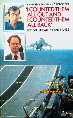 Secondhand Used Book - THE BATTLE FOR THE FALKLANDS by Brian Hanrahan and Robert Fox