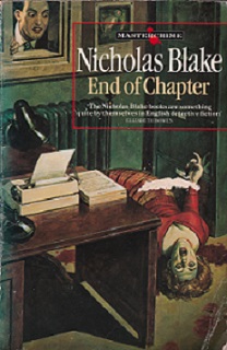 Secondhand Used Book - END OF CHAPTER by Nicholas Blake