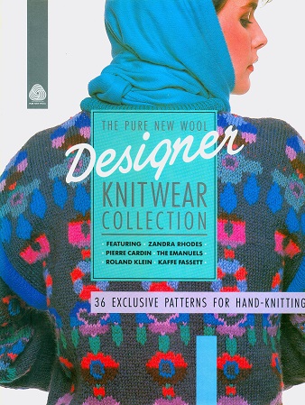 Secondhand Used Book - THE PURE NEW WOOL DESIGNER KNITWEAR COLLECTION